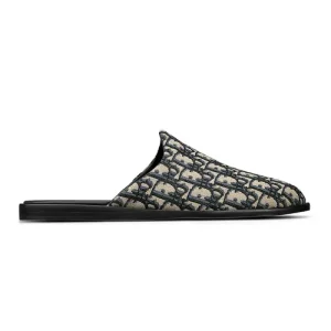 Dior Dép Sục Nam Dior Indior Mule Black Grey Màu Đen