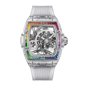 Hublot Đồng Hồ Nam Hublot Spirit Of Big Bang Tourbillon Sapphire Rainbow Watch 645.JX.5120.RT.4099 Phối Màu