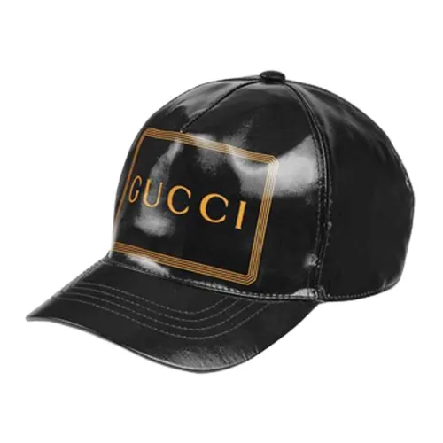 Gucci Mũ Gucci Black Baseball Hat With Frame Print Màu Đen Size S