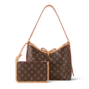 Louis Vuitton Túi Xách Tay Nữ Louis Vuitton LV Carryall PM Monogram Canvas M46203 Màu Nâu
